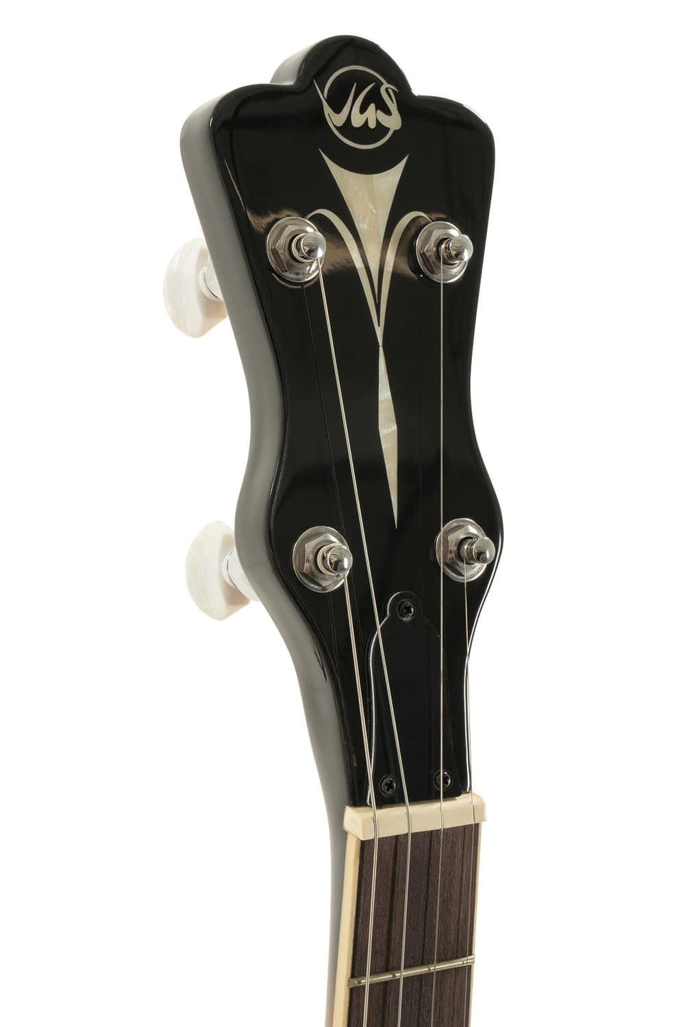 Gewa 505031 Banjo 4 Cuerdas, Parche Original Remo, con Estuche