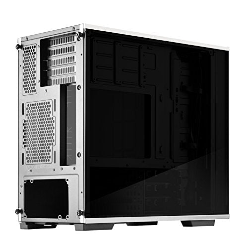 Silverstone SST-LD01B Lucid Serie Mini Tower Micro ATX - Caja para Ordenador (3 Paneles Laterales de Cristal Templado)