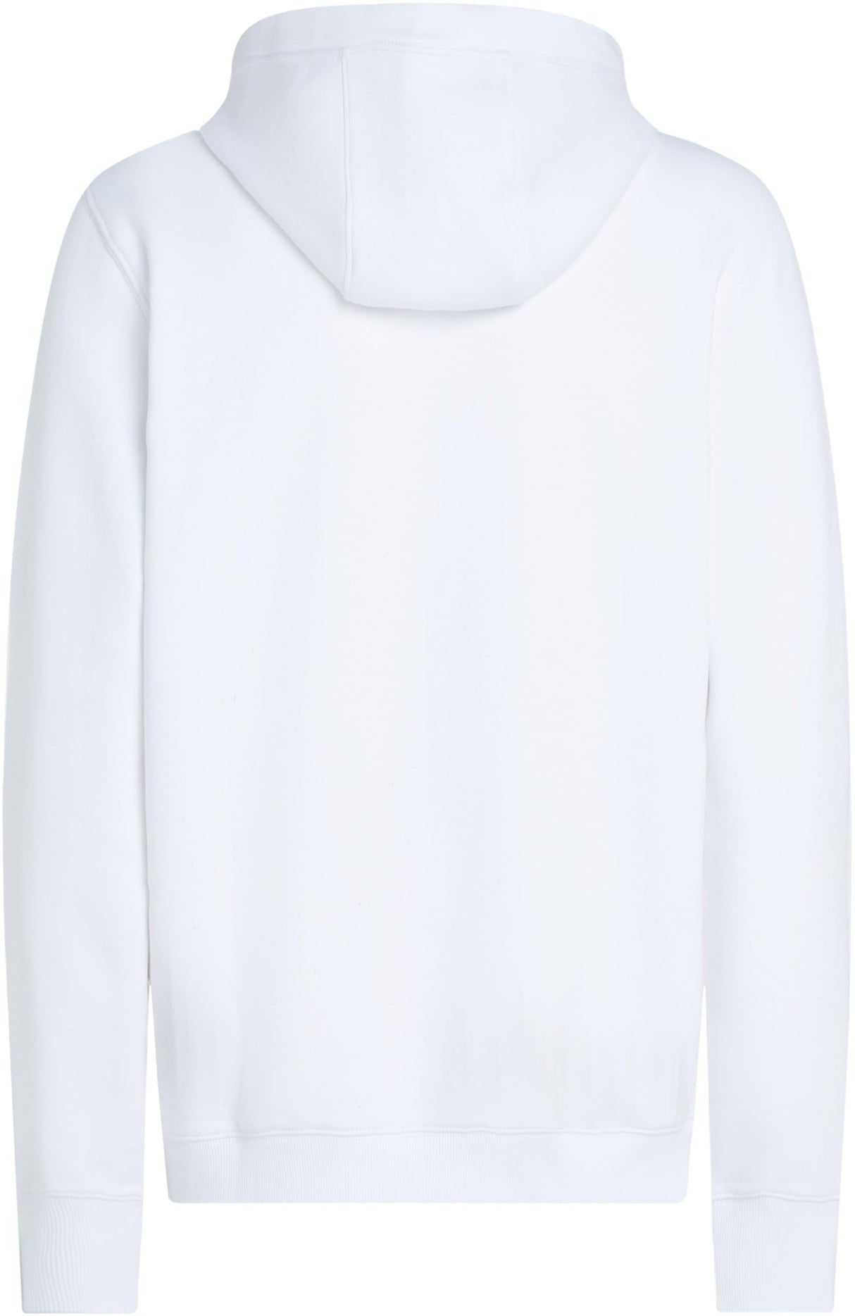 Tommy Hilfiger Sudadera para Hombre Hoodie con Capucha, Blanco (White), M