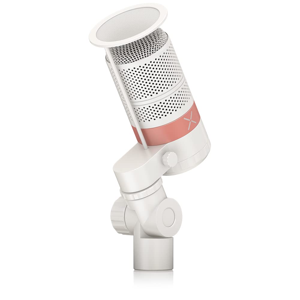 TC Helicon GoXLR MIC-WH Micrófono de transmisión dinámico con filtro pop integrado