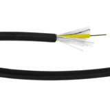 BeMatik - Bobina de Fibra óptica 9/125 monomodo 6 Fibras Exterior de 100 m OS2