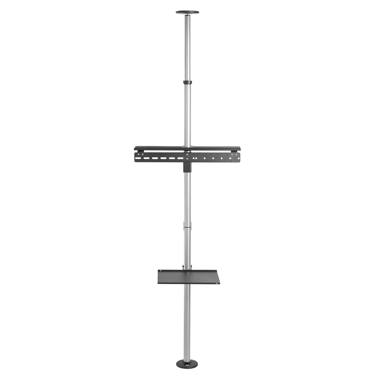 Maclean MC-791N Soporte para TV con Estante Montaje en el Techo y Suelo TV OLED QLED LCD LED 37-70 Pulgadas máximo VESA 600x400 hasta 30 kg