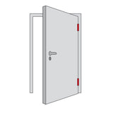Abus 49095 - Barra antirrobo para puerta