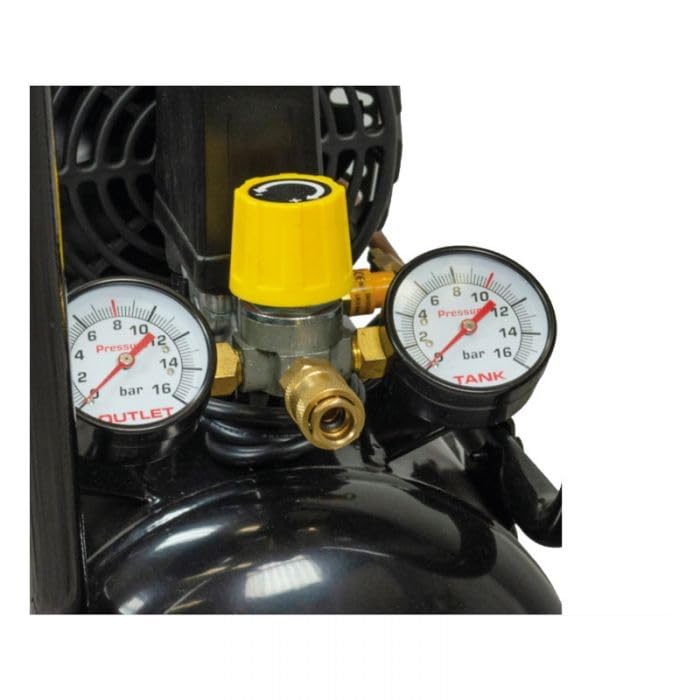 Compresor Silenziato S244/24 8bar 24lt 1.5HP FatMax Stanley