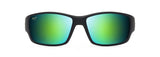 Maui Jim Local Kine Gafas, Black/Tran Green/Lt Trans Grey, 62-15-125 Unisex Adulto