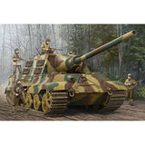 Trumpeter-1/16 1/16 SD KFZ 186, Jagdtiger, Color marrón, Verde, Beige, (WA San Development Macau 00923)