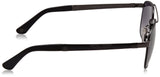 POLICE SPL890 Gafas, Matt Gun Metal with Matt Black Parts, 58 para Hombre