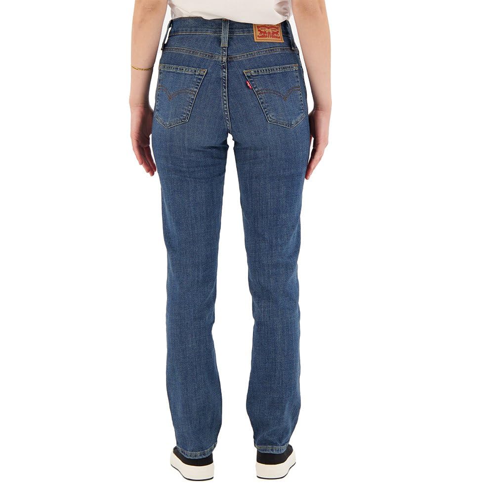 Levi's 724 High Rise Straight Pantalones, Way Way Back, 31W / 30L Mujeres