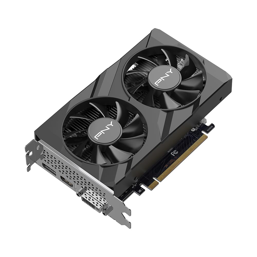 PNY Tarjeta Grafica GeForce RTX™ 3050 6GB Verto Dual Fan