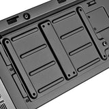 Silverstone SST-LD01B Lucid Serie Mini Tower Micro ATX - Caja para Ordenador (3 Paneles Laterales de Cristal Templado)