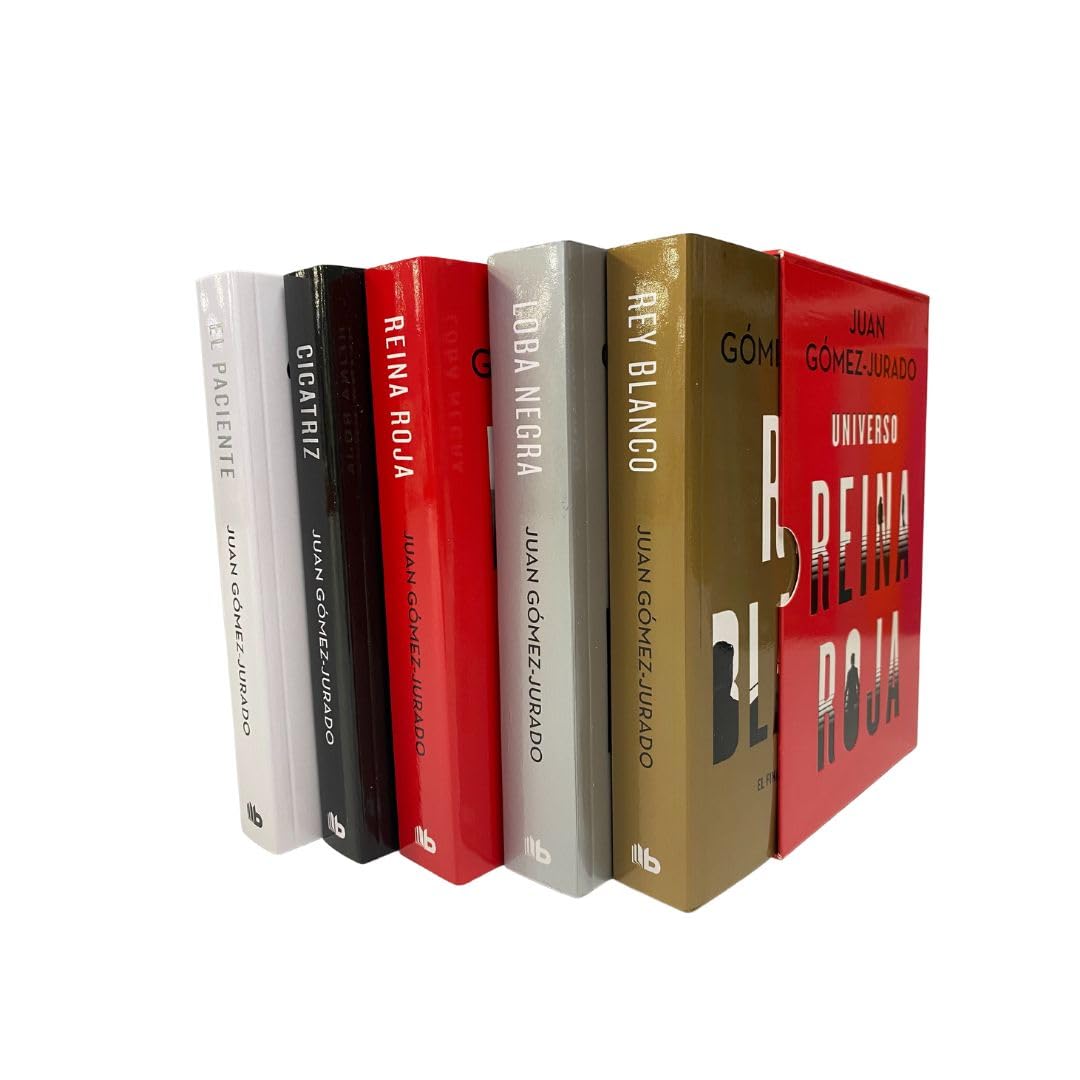 Universo Reina roja (estuche con: Reina roja | Loba negra | Rey blanco | Cicatriz | El paciente) (Ficción)