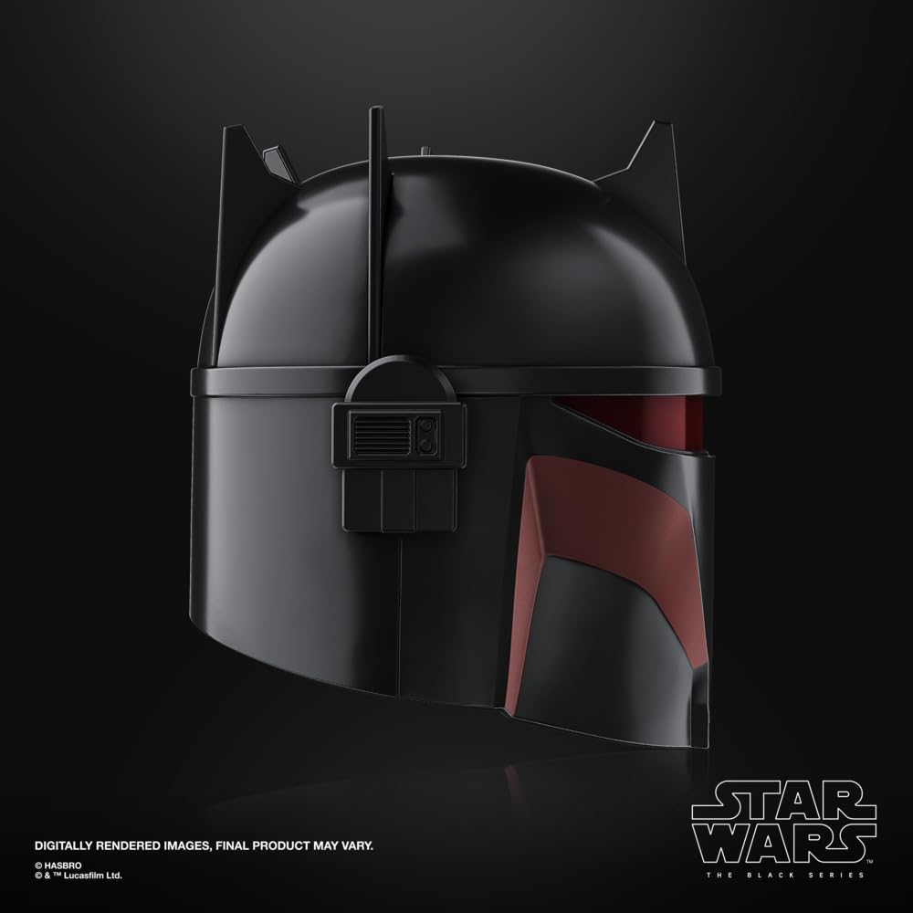 Star Wars The Black Series - Moff Gideon - Casco electrónico premium con luces LED avanzadas - Artículo para juego de rol - A partir de 14 años