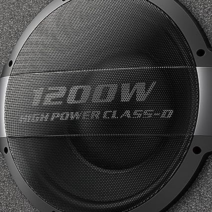 Pioneer TS-WX1220AH - Subwoofer Bass Reflex de 30 cm x 2 con Amplificador Incorporado (3000 W)