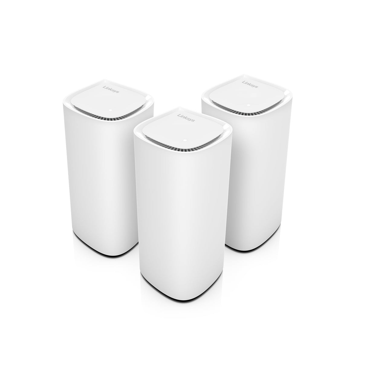 Linksys Sistema WiFi 7 mesh Velop Pro 7 MBE7003, Router Cognitive Mesh tribanda a más de 10 Gbps, Cobertura para toda la casa hasta 825 m2, Conexión para 600 dispositivos, Pack de 3