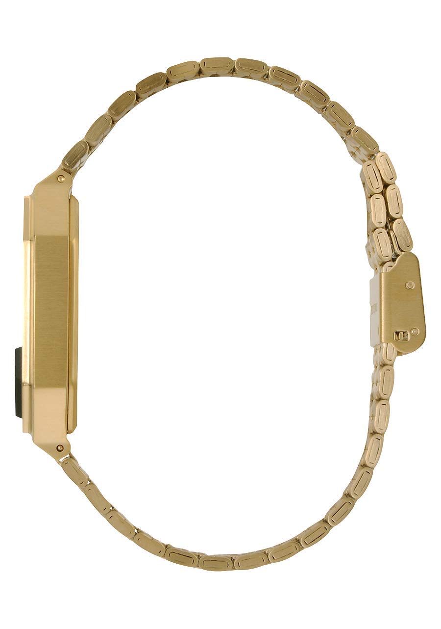 Nixon Reloj Unisex de Digital con Correa en Acero Inoxidable Chapado A158-502-00