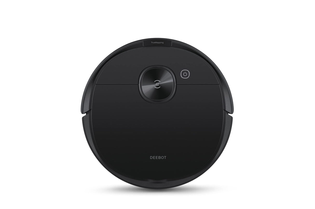 ECOVACS DEEBOT N8 Black, Robot Aspirador con función de Limpieza (OZMO), Potencia de Succión de 2300 PA, con Navegación Inteligente (Sensor láser dToF), Alexa/Google, Color Negro
