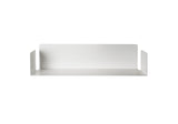TEEbooks U60x6-BLANC Estantería para Libro, Acero aleado, Blanco, 60 x 15 x 15 cm