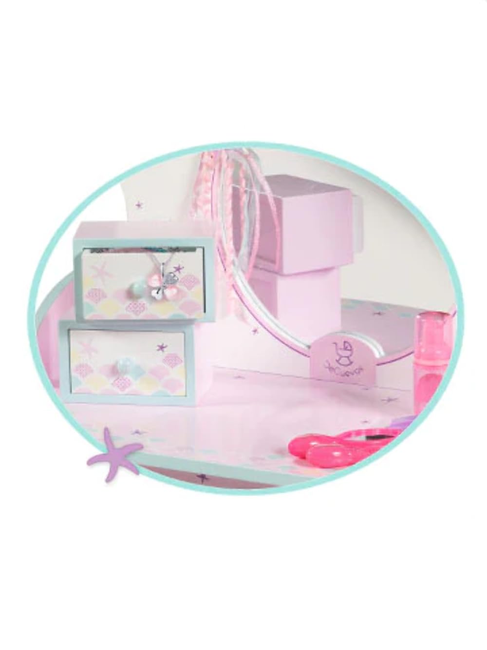 DE CUEVAS TOYS- Tocador de Madera Ocean Fantasy DeCuevas Toys 55541, Multicolor