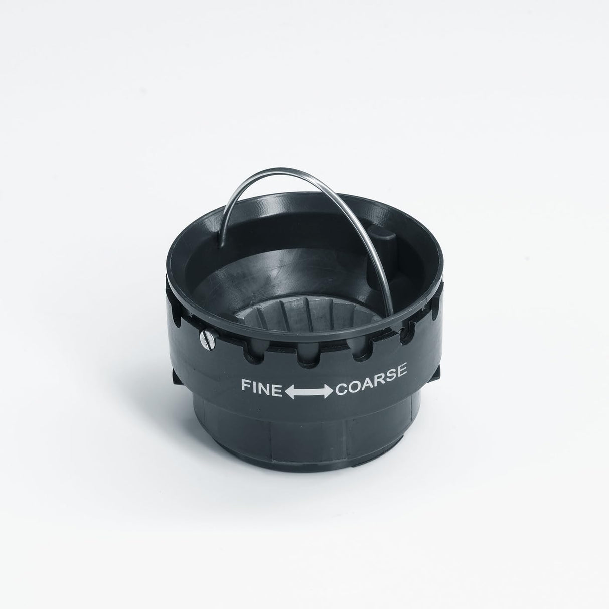 GRAEF CM 800 Molinillo de Café Eléctrico 128W, 350g, Molino Cónico Inox, Aluminio, 40 Niveles, Portafiltro, Antiestático, Plata