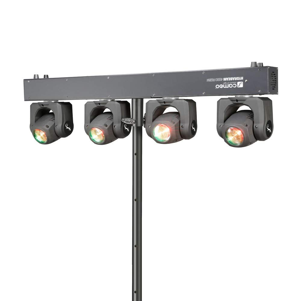 Cameo Sistema de iluminación 4000 RGBW con 4 luces ultrarrápidas 32 W RGBW Quad LED Moving Heads