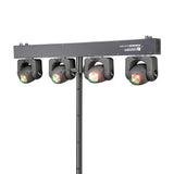 Cameo Sistema de iluminación 4000 RGBW con 4 luces ultrarrápidas 32 W RGBW Quad LED Moving Heads