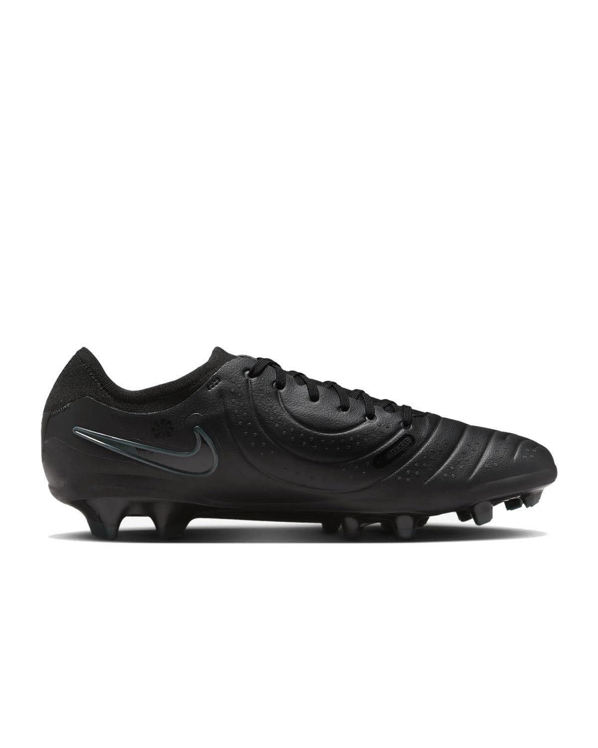 Nike Legend 10 Pro FG, Zapatillas de fútbol Hombre, Black/Black/Deep Jungle, 41 EU