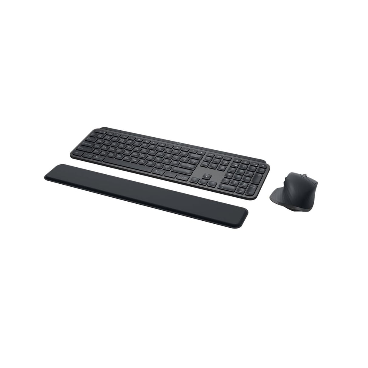 Logitech MX Keys Combo para empresas | Gen 2, teclado/ratón inalámbrico de tamaño completo, QWERTY Inglés Reino Unido - Gris