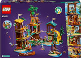 Lego Friends Campamento de Aventura: Casa del Árbol con 5 Animales de Juguete, Regalo para Niñas y Niños de 8 Años o Más, 5 Mini Muñecas y Muñecos y Figura de Búho, Casita de Muñecas 42631