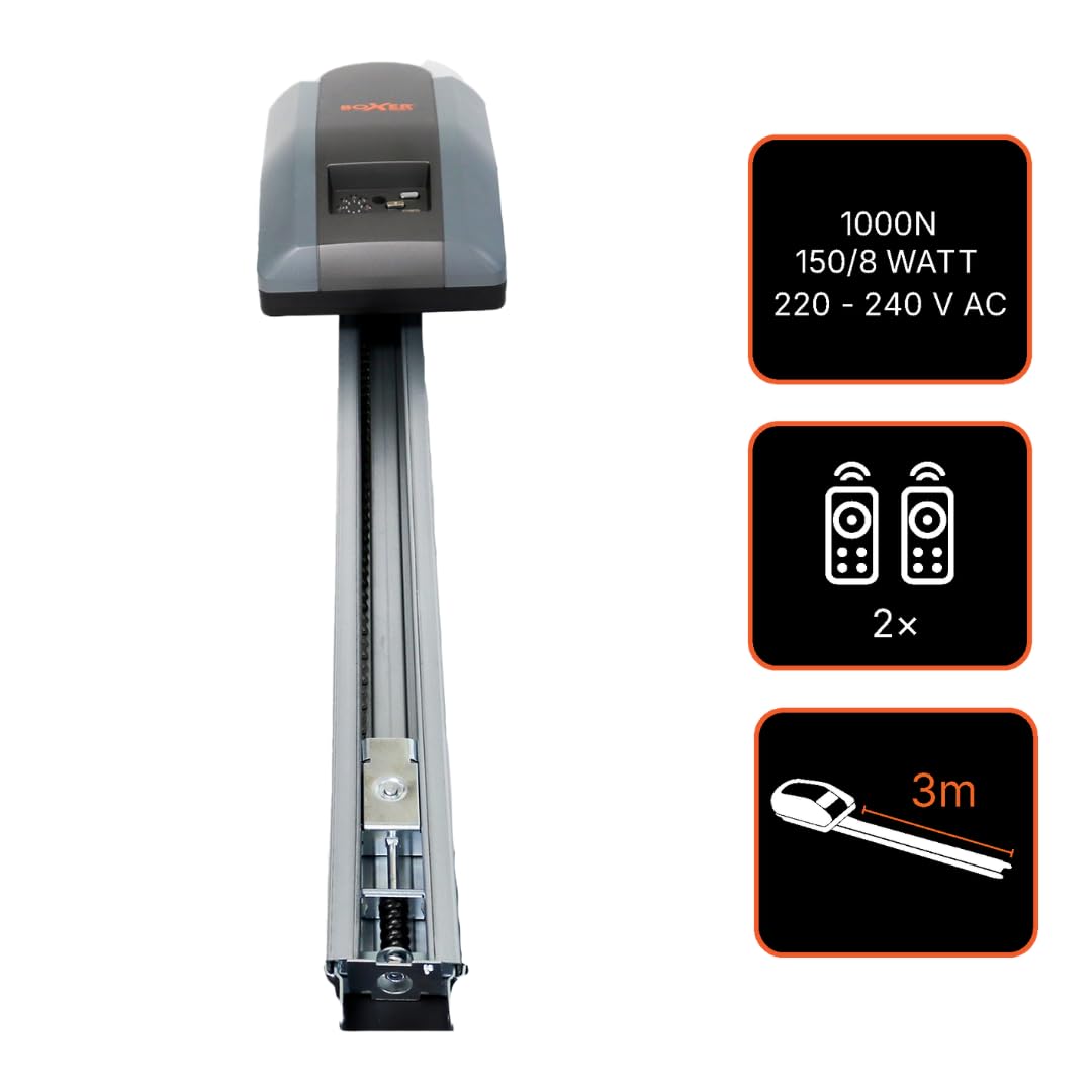 Boxer Abrepuertas de Garaje, Acero, L