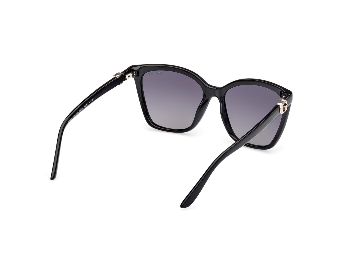 Guess Gu00191 Gafas, 01d Shiny Black, 56/16/140 para Mujer