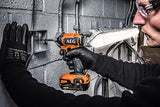 AEG - Destornillador de impacto SUBCOMPACT 18 V BRUSHLESS, 205 Nm, 4 modos, 0 a 2900 rpm, 0 a 4200 cps/min, receptáculo Hex 1/4", sin batería, ni cargador, de cartón
