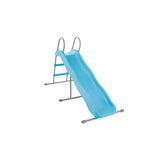 Intex Tobogán Infantil, Azul, 84x196x119 cm, 2 escalones, Pata estabilizadora, Estructura de Acero, Superficie Lisa de PVC, Toboganes para niños, Juegos Exterior, Juguete para 3-10 años (59005)