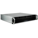 Inter-Tech Case IPC Storage 2U-2404S 40 cm Negro/Plateado