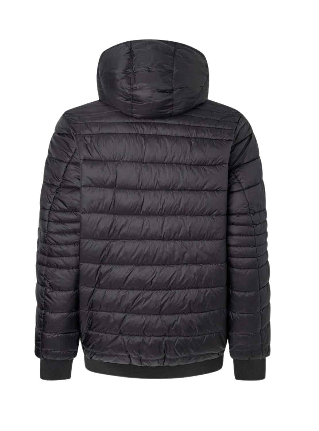 Pepe Jeans Chaqueta acolchada Billy para hombre, negro (negro), M