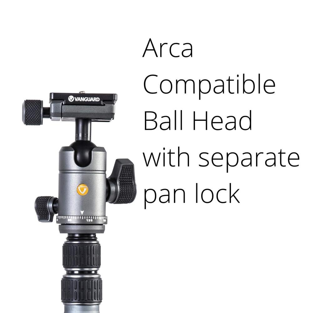Vanguard Veo 3GO 265HCB - Trípode Viaje Compacto Carbono rótula Bola