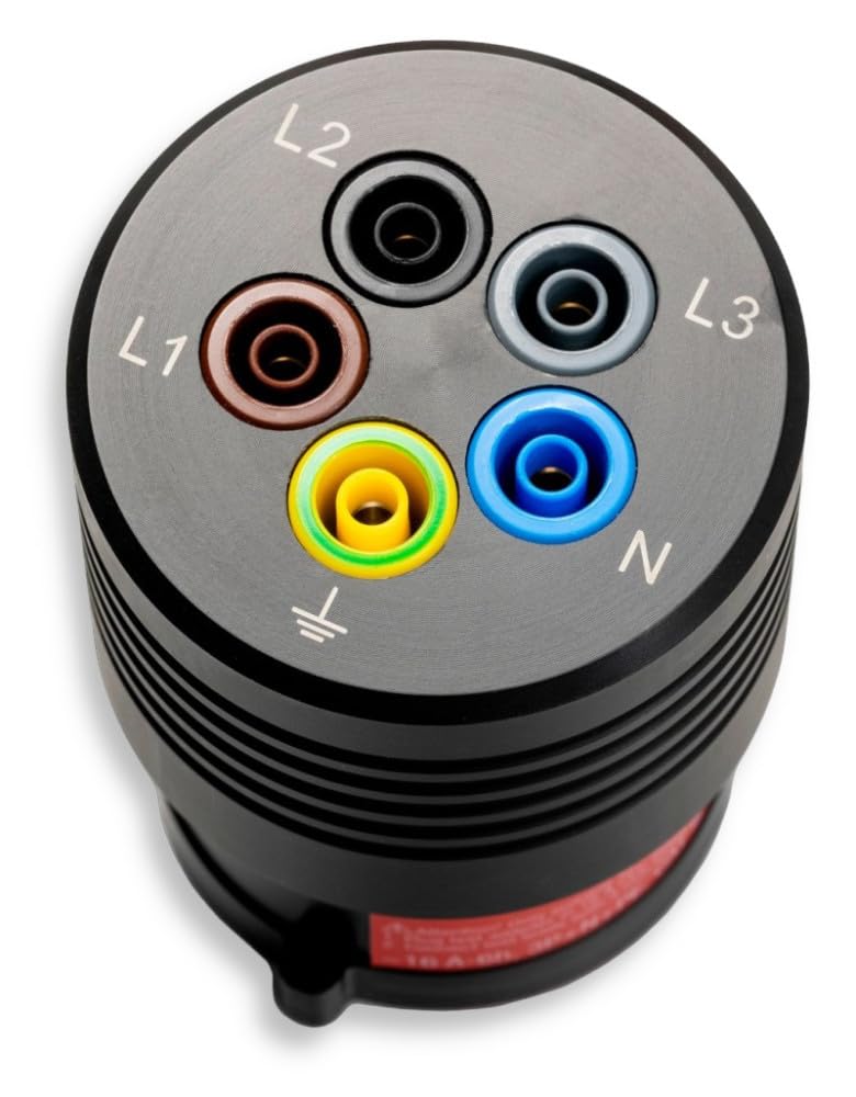 BENNING TA 7-16 - Adaptador de medición (para medir Riso, ZLoop/ZLine, RCD, campo giratorio, voltaje y frecuencia) 44040