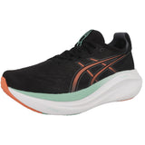 ASICS Gel-Nimbus 27, Sneaker Hombre, Black/Coral Reef, 39.5 EU