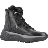 Geox D Diamanta D, Bota de Tobillo Mujer, Negro, 41 EU