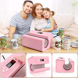AKEYDIY 5587_B_EU - Prensa caliente para tazas, color rosa, grande