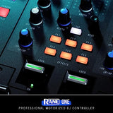 RANE ONE - Controlador DJ Profesional con Platos Motorizados de 7.2” para Serato, Mesa de Mezclas con Serato DJ Pro incluido, Efectos y 8 Pads