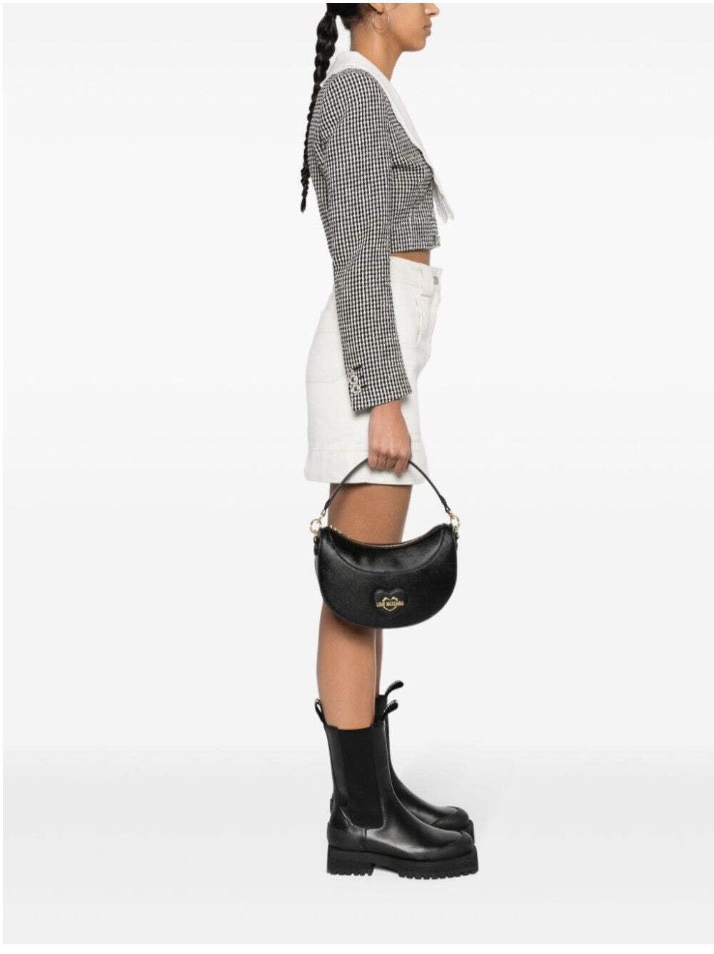 Love Moschino jc4262pp0i, Bolso de Hombro Mujer, Negro, Talla única