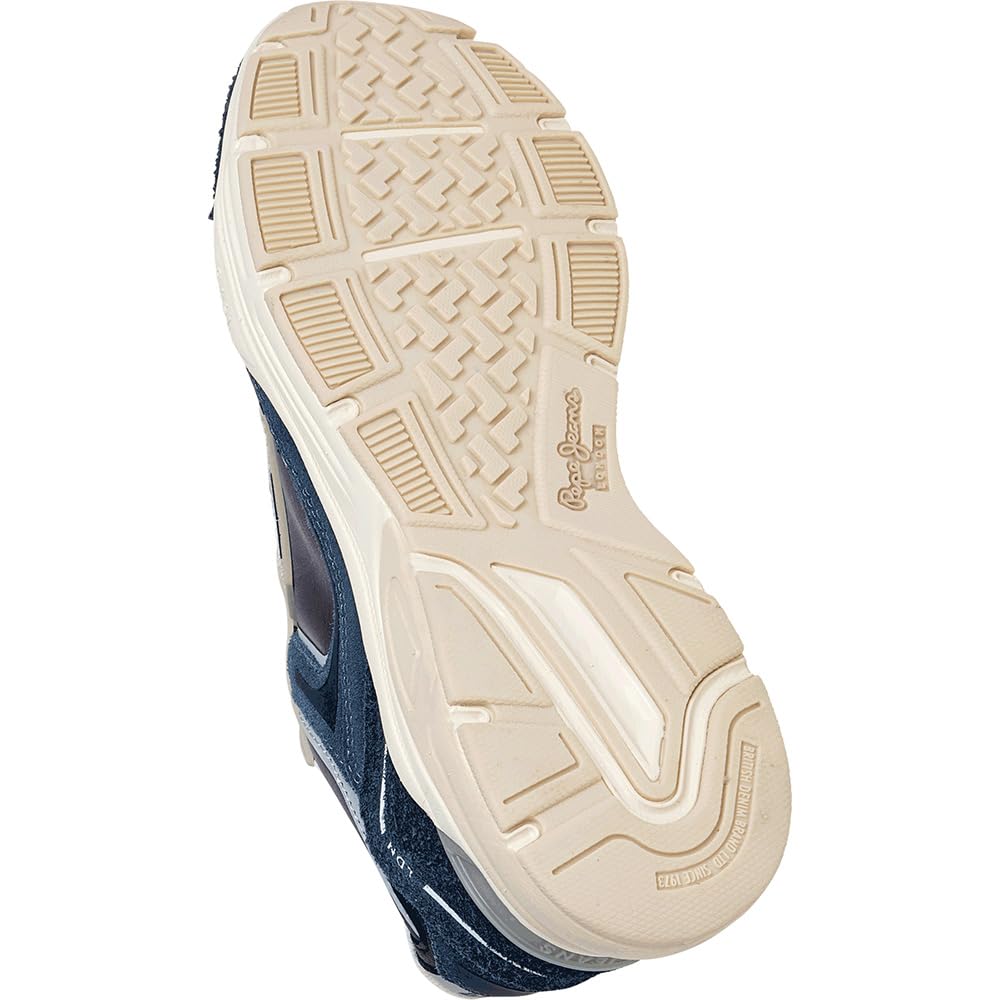 Pepe Jeans Dave Retro W, Sneak Mujer, Blue Navy, 38 EU