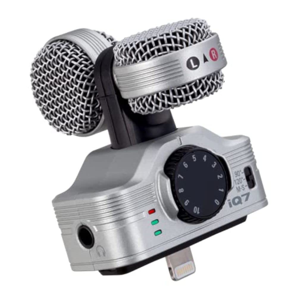 Zoom - IQ7 - micrófono stereo mid/side para iPhone5/iPod touch/iPad mini