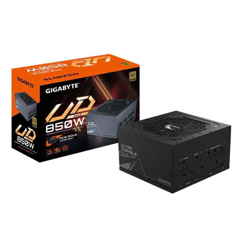Fuente de Alimentación Gigabyte GP-UD850GM PG5 Negro 850 W 105 W 80 Plus Gold