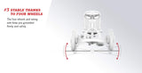 Fendt- Berg Luftreifen und Freilauf Buddy Fendt Go-Kart-Vehículo Infantil, Individual, Color Verde, Kinderspielzeug, für Kinder im Alter Von 3-8Jahren (24.21.54.00)