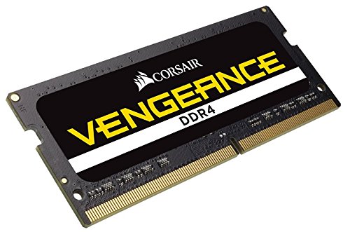Corsair Vengeance SODIMM 32GB (2x16GB) DDR4 3200MHz C22 Memoria para portátiles/portátiles - Negro