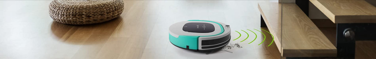 LINEA TIELLE LIFE TECHNOLOGIES Robot Aspirador Limpiador de Suelos Sensor Cleaner Plus WN Profesional con Kit Animal Care y mapeo de ambientes