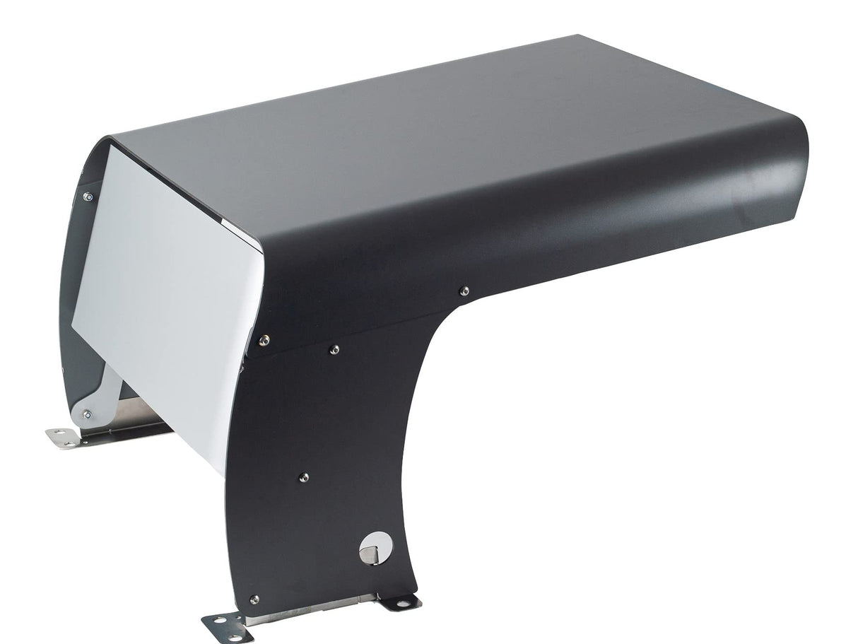 Refugio Robot cortacésped multimarca ROBOT PROTECT B 65x65x40cm| Resistente a la Intemperie + protección UV | Patas de Acero Inoxidable | Material de Montaje Incluido | Made in Europe