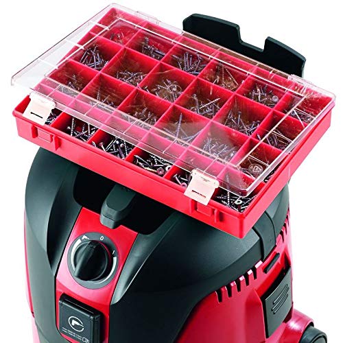 Flex Aspirador de Seguridad VCE 26 L MC (1200 W, Aspirador Industrial con Accesorios, depósito 25 l, Capacidad líquida 16 l, Longitud de la Manguera 3,5 m) 405426