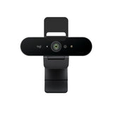 Logitech Brio 4K cámara web, videollamadas, micrófono cancelación de ruido, corrección de iluminación automática HD,Microsoft Teams, Zoom, Google Voice, Google Meet, PC/Mac/portátil/Macbook - Grafito